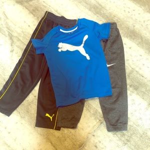 Boys size 4T athletic wear